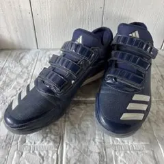 adidas ネイビー シューズ 野球 スパイク25.5cm