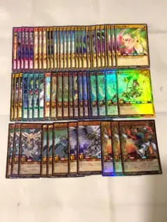 【匿名配送】遊戯王ラッシュデュエル 天使族デッキパーツ 59枚 まとめ売り