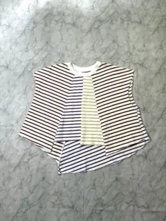 【最終価格】etsinta エシンタ　ボーダーカットソー