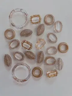 【589】アクセサリーパーツ まとめ売り ハンドメイド ビーズ