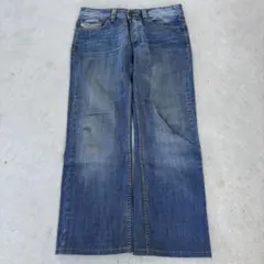 archive DIESEL grunge crashed denim y2k