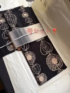 竺仙 かげろう生地 鬼灯 ほおずき 浴衣反物 夏着物としても 完売品