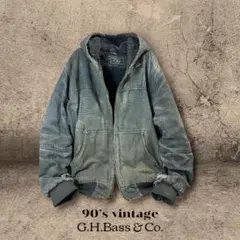 鬼フェード 90s 古着 アクティブジャケット ダックジャケット XL ボロ