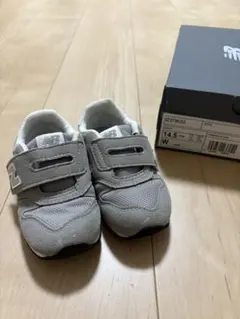 New Balance IZ373KG2キッズスニーカー 14.5cm グレー