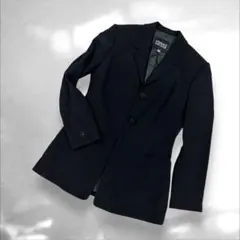 ヴェルサーチVERSACE テーラードジャケット　ブラック　38（E4のサムネイル