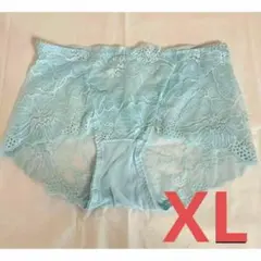 XL レース 水色 1枚 ショーツ レース　下着 パンツ インナー 勝負下着