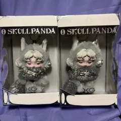 スカルパンダSKULLPANDA XGコラボぬいぐるみペンダント 日本限定