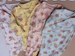 next 花柄ロンパース 4枚セット⭐︎