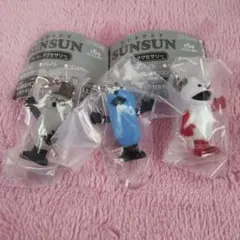 SUNSUN めじるしアクセサリー スンスン ノンノン ゾンゾン3個セット