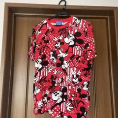 ミッキーマウス 赤 Tシャツ