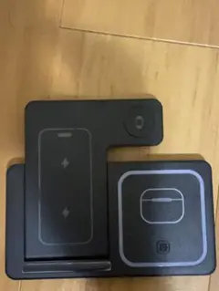 ワイヤレス充電スタンド ブラック