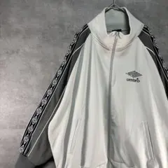 アンブロ× 9090 コラボ トラックジャケット Ｌ　ライトグレー