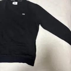 VANS 黒 クルーネック トレーナーのサムネイル