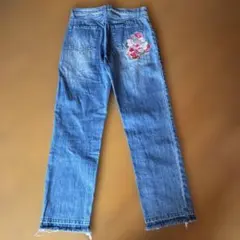 eimy istoire フラワー刺繍 デニム 26のサムネイル
