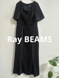 Ray BEAMS / カットアウト マーメイド ワンピース　ブラックのサムネイル