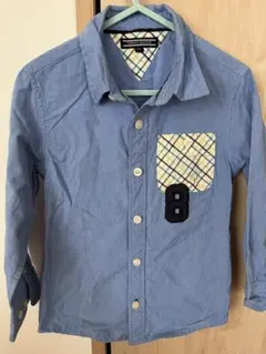 TOMMY HILFIGER トミー長袖シャツ 104 キッズ用デニムシャツ