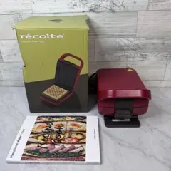 【箱破れ有り】 recolte プレスサンドメーカー RPS-2（R）のサムネイル