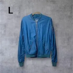 RESPIGHI レスピーギ デニム風 MA-1 ジャケット 冬 冬服 アウター