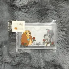 サンキューマート　ディズニー　わんわん物語　顔隠し学生証ケース　カードケース
