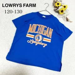 【ローリーズファーム】キッズ 半袖 トップス カットソー Tシャツ ブルー系のサムネイル