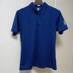 DESCENTE GOLF ネイビー ポロシャツ M