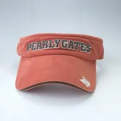 パリーゲイツ　ゴルフ　バイザー　レッド
