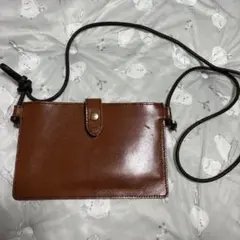 フェリシモ レザー ポシェット ショルダー 本革のサムネイル