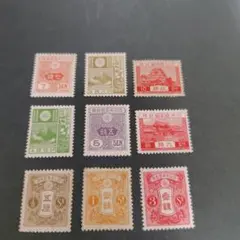 銭単位切手 (美品多数) 1894年~1936年 戦前いろいろ20種セット - メルカリ