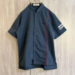 希少 ミスタードーナツ 制服 ミズノ製 半袖ワークシャツ Sサイズ 刺繍ロゴのサムネイル