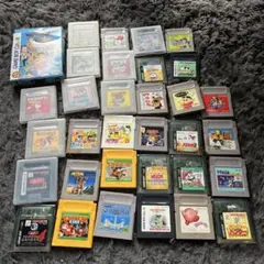 ゲームボーイ　ゲームボーイカセットまとめ売り33点セット