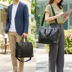 【美品】ポールスミス 2WAY レザートートバッグ Paul Smith 3層