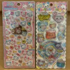 【正規品】ハッピーマーチ　ジュエルプチドロップ　ウォーターインシール　2点セット