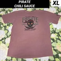 【値下げOK】 PIRATE CHILI SAUCE US古着Tシャツ XLのサムネイル