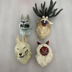 もののけ姫 フェイスマグネット もののけたち ジブリ どんぐり共和国 シシ神のサムネイル