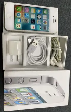 音楽鑑賞用に SoftBank iPhone 4S バッテリ新品交換済のサムネイル