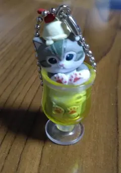 mofusand  にゃんこソーダイエロー　ガチャポン