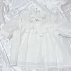 フリル リボンブラウス evelynのサムネイル