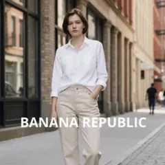 美品❗️BANANA REPUBLIC バナナリパブリック　ストレッチシャツ