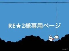 RE★2様　専用ページ