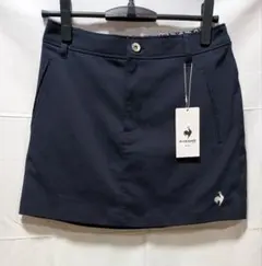 LE COQ SPORTIF ネイビー ゴルフスカート 1ウエスト66-68
