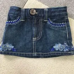 ベビーGAPデニムスカート 80センチ