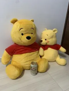 みっきー　プーさん 超BIG ぬいぐるみ 2体セット みっきー プーさん 超BIG ぬいぐるみ 2体セット