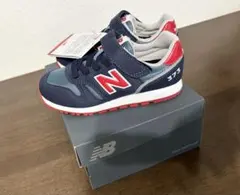 ち*ん様 17cm New Balance 373 ネイビー/レッド スニーカー