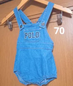 ポロ ラルフローレン ベビー服 ダルマオール 70