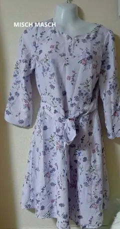 最終値下定価10800円新品Misch Maschミッシュマッシュ花柄ワンピース