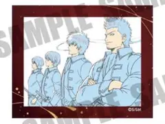 新劇場版　銀魂　吉原大炎上　入場者特典第5弾　アニメ原画ステッカー　弍　真選組