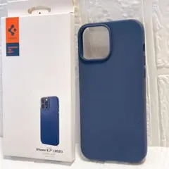 iPhone 13 Pro Max ケース TPU マット ネイビーブルー