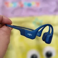 【音最高☆】SHOKZ OpenRun S803 骨伝導イヤホン 青