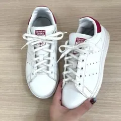 adidas Stan Smith ホワイト/ピンク　スニーカー　22.5㎝