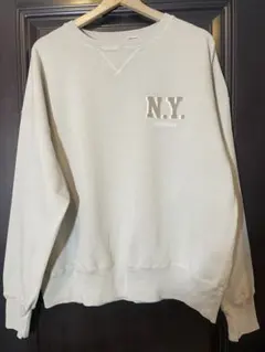 【HOLIDAYS COMFORT】VINTAGEカコウロゴスウェット　グレーA